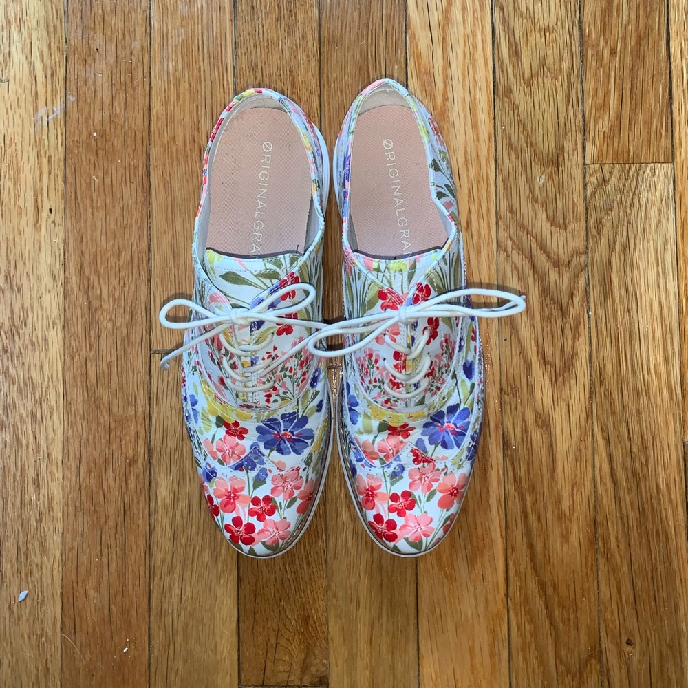 Cole Haan OriginalGrand Flowered Wingtip Oxford